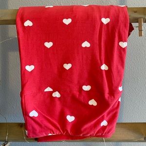 Women’s LuLaRoe TC Pink Leggings with White Hearts